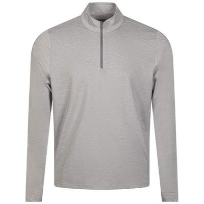 The Bell Quarter Zip Mid Layer Heathered Gray - SS24