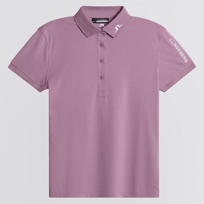 Womens Tour Tech Polo Very Grape