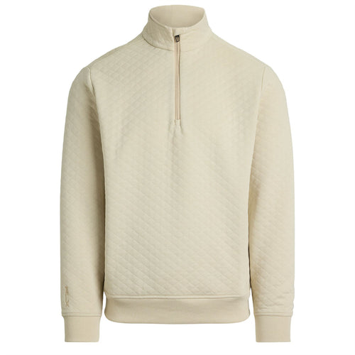 RLX Quilted Double Knit Sweatshirt Basic Sand - SS25