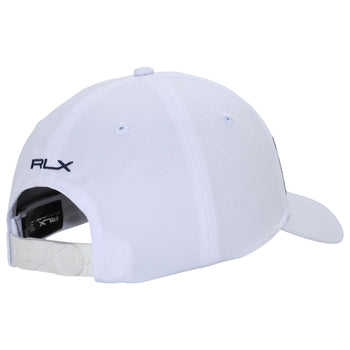 Ralph Lauren RLX Logo ゴルフ キャップ mム371 Ralph Lauren RLX Golf Logo Cap White | TRENDYGOLF USA