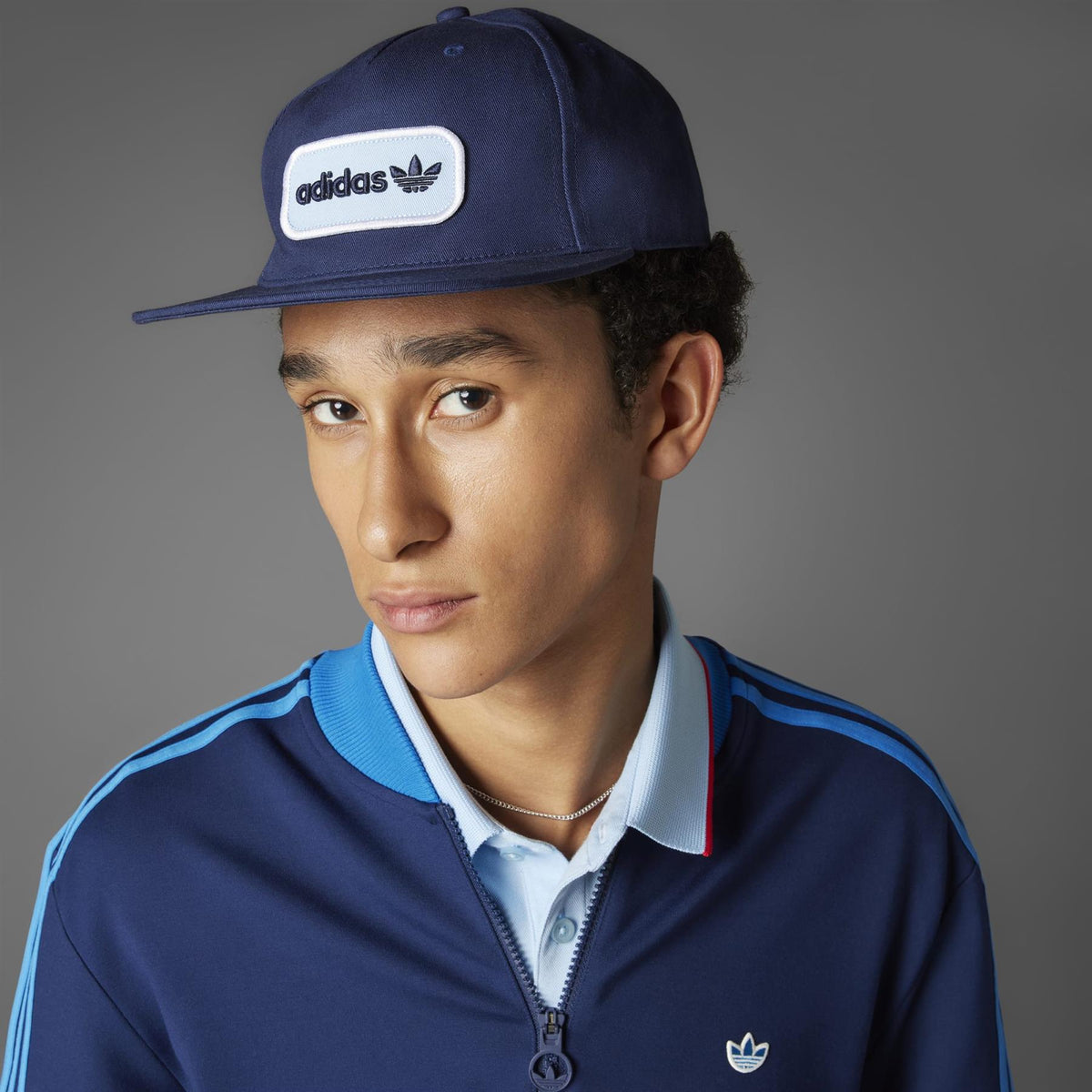 Golf Tour Archive 5 Panel Patch Cap Night Indigo