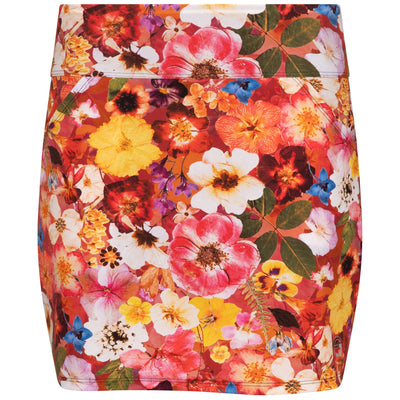Womens Bonded Patch Pocket Skirt Pressed Floral - SS23