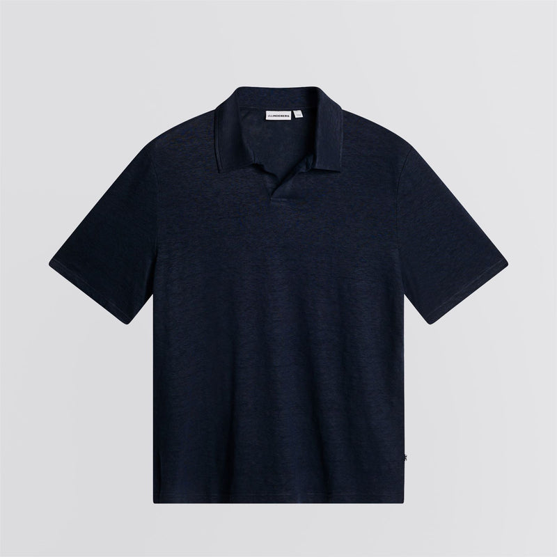 Roy Linen Polo JL Navy