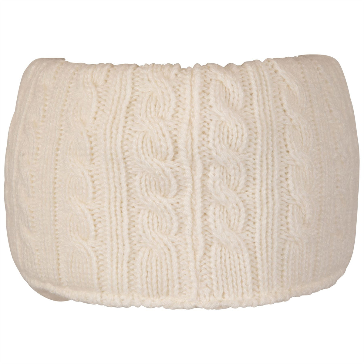 Womens Tessa-1 Knitted Visor Off White