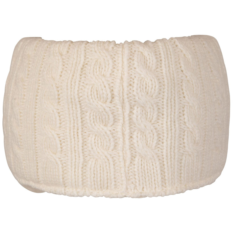 Womens Tessa-1 Knitted Visor Off White