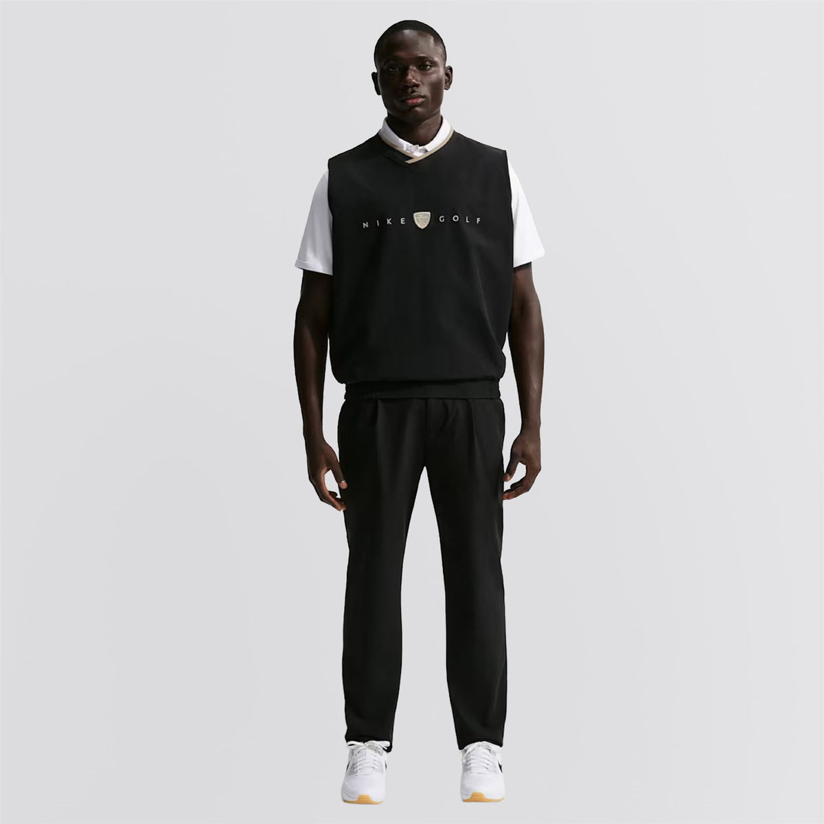 Dri-FIT Fairway Fresh Wind Vest Black/Limestone