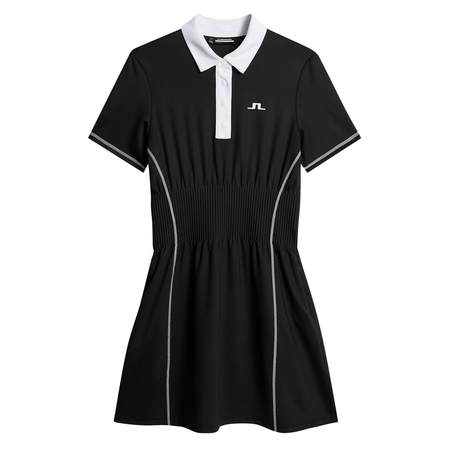 J.Lindeberg Nelly Soft Sculpt Jersey Dress Black