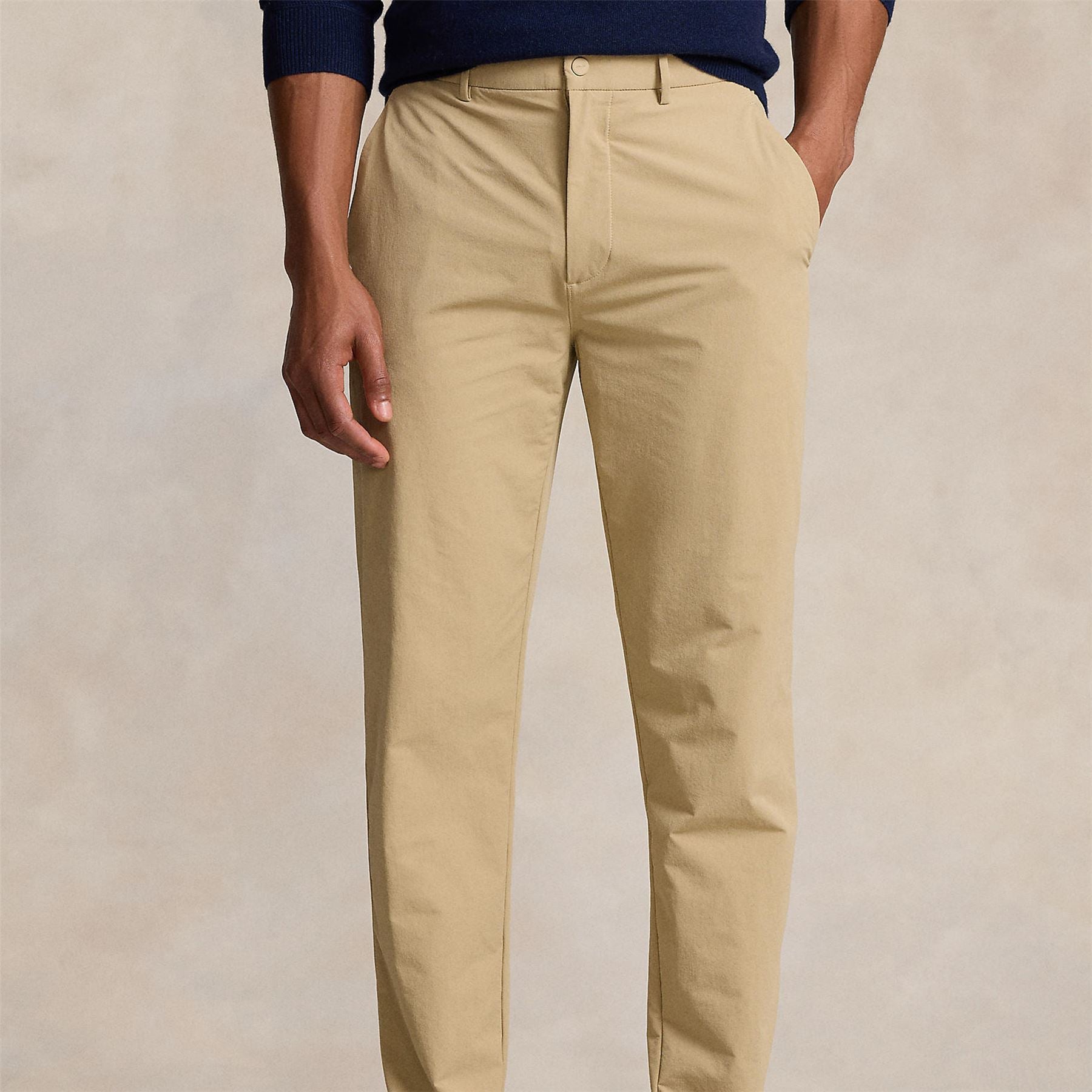 Ralph Lauren RLX Matte Stretch Nylon Pants Classic Khaki