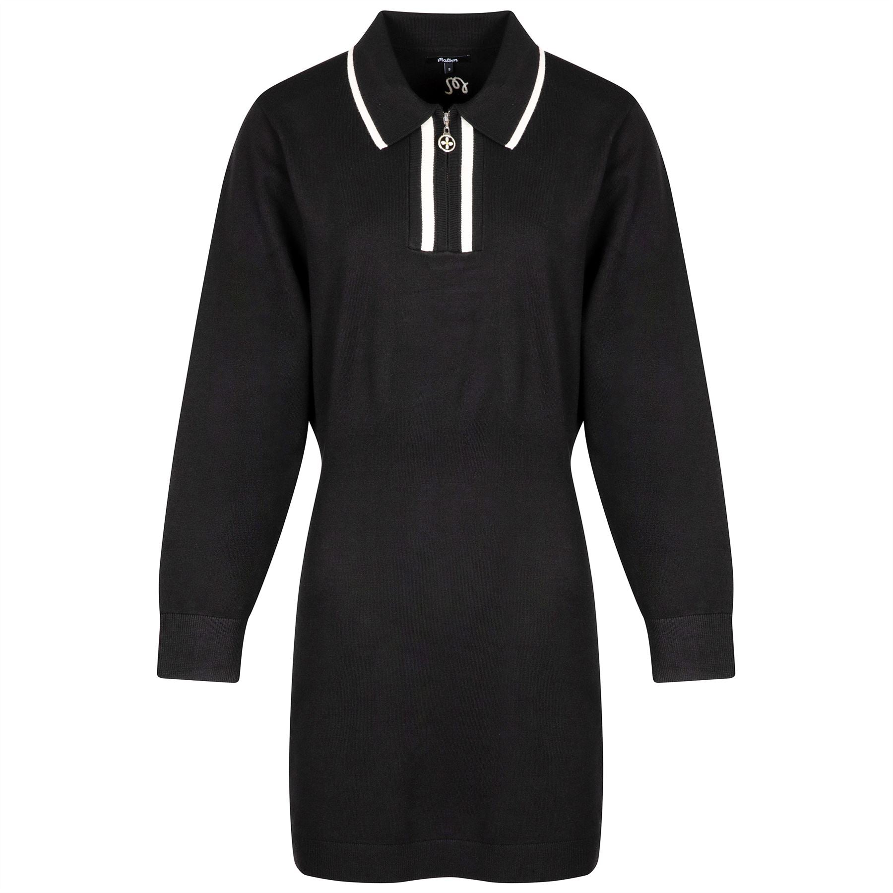 Womens Lya Knit Dress Black