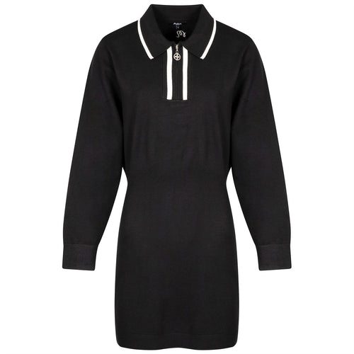 Womens Lya Knit Dress Black - SS25