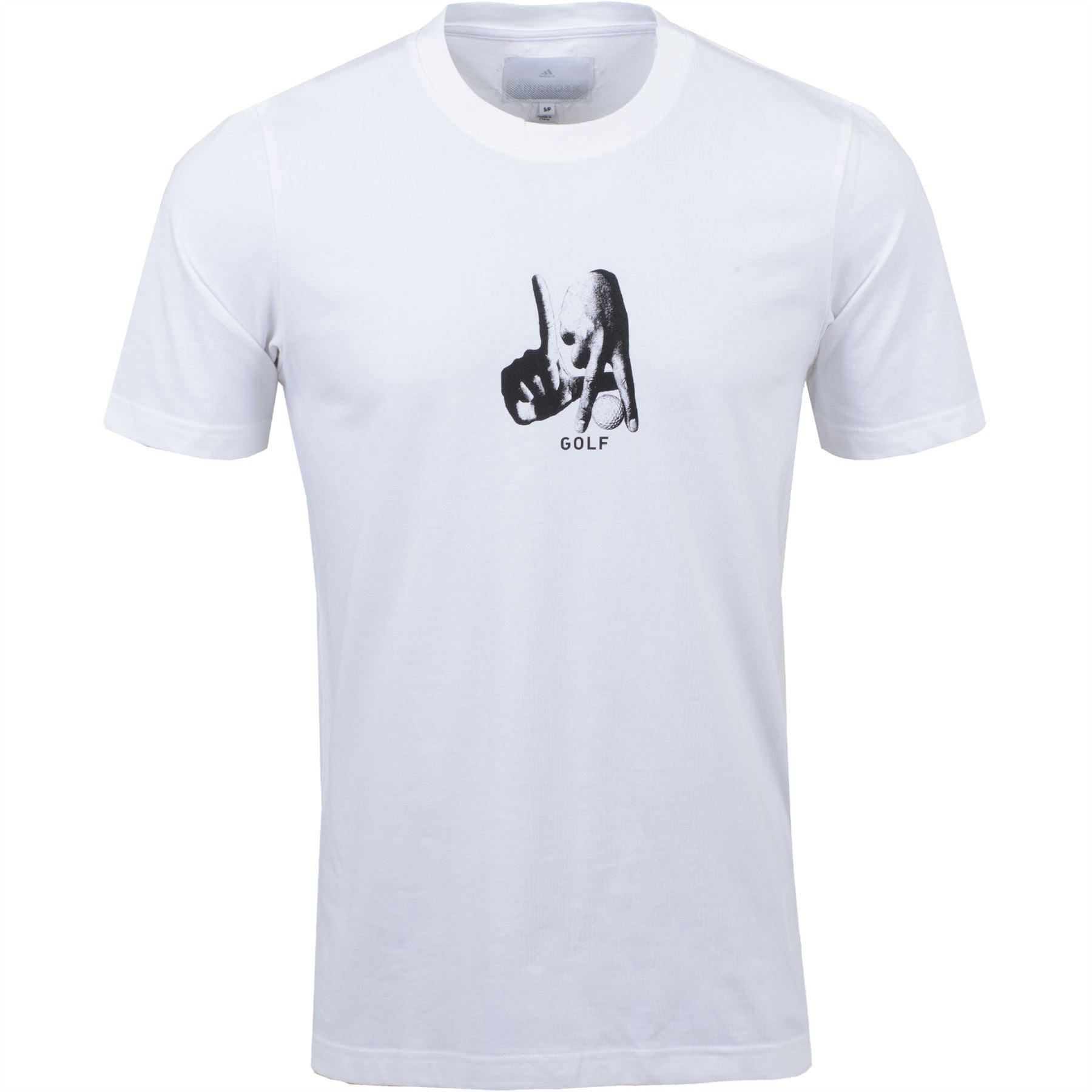 adidas Adicross LA T-Shirt - White H59053 - The Golfers Club