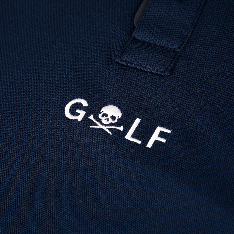 S&T Golf Logo Essential Performance Pique Polo Twilight