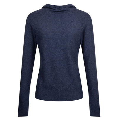 Womens Kessy Hooded Sweater Atlanta Blue - SS24