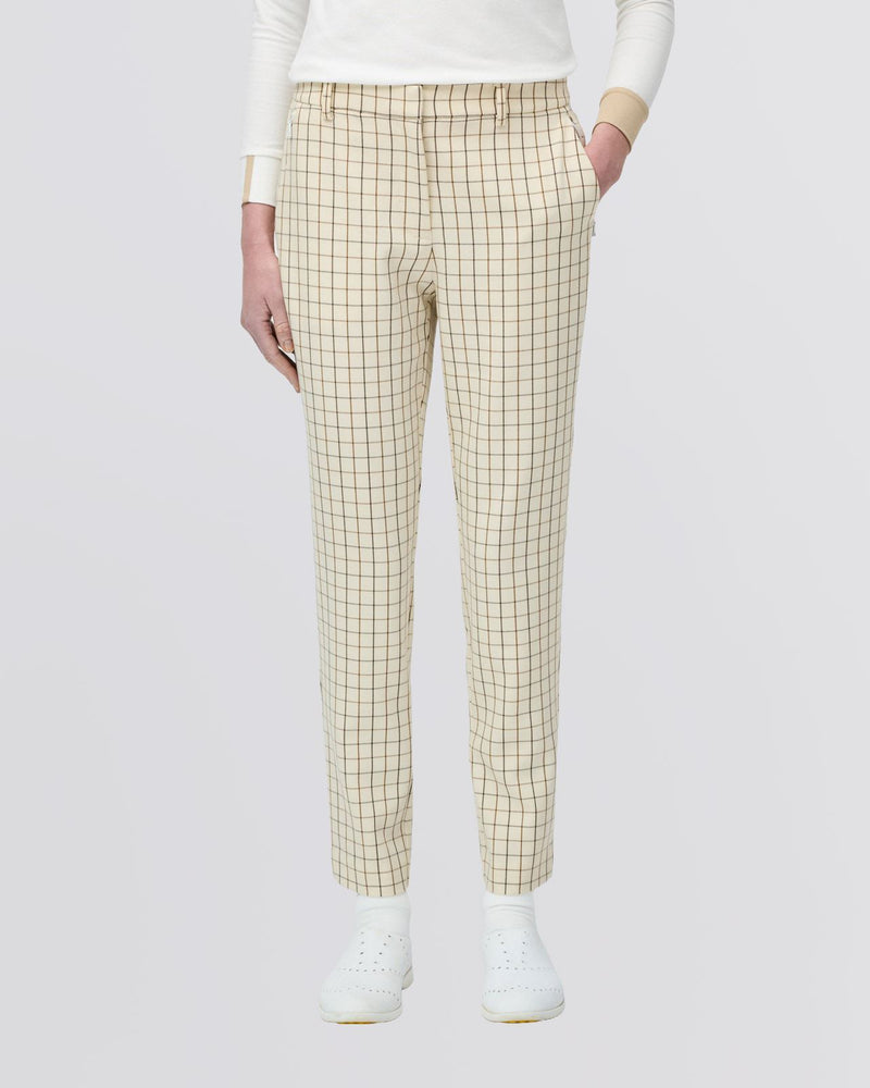 Womens Retro Check Sport Pant