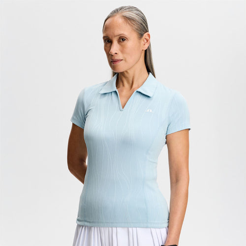 Womens Marlie Polo Forget-Me-Not