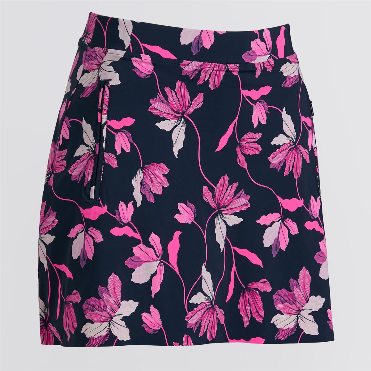 Womens Iris Silky Tech Nylon Skort Twilight