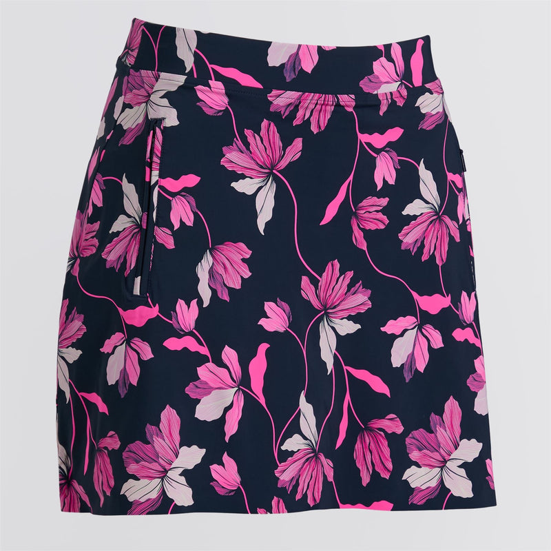 Womens Iris Silky Tech Nylon Skort Twilight