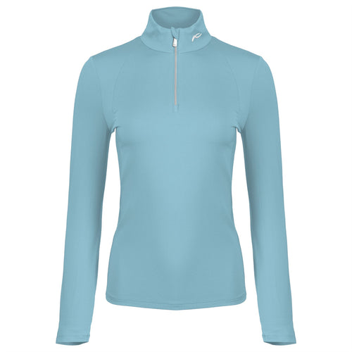 Womens Collagen Half Zip Mid Layer Capri - SS25