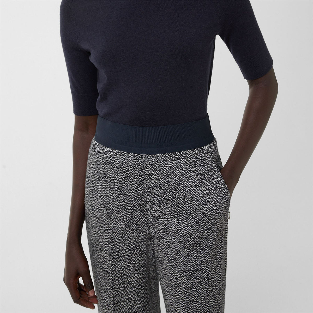 Womens Ylvi Marlene Pants Navy