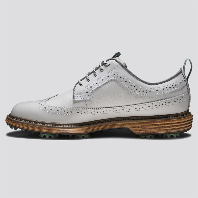 Premiere Series Marquis Spiked Golf Shoes Todd Snyder White/Harbour Mist