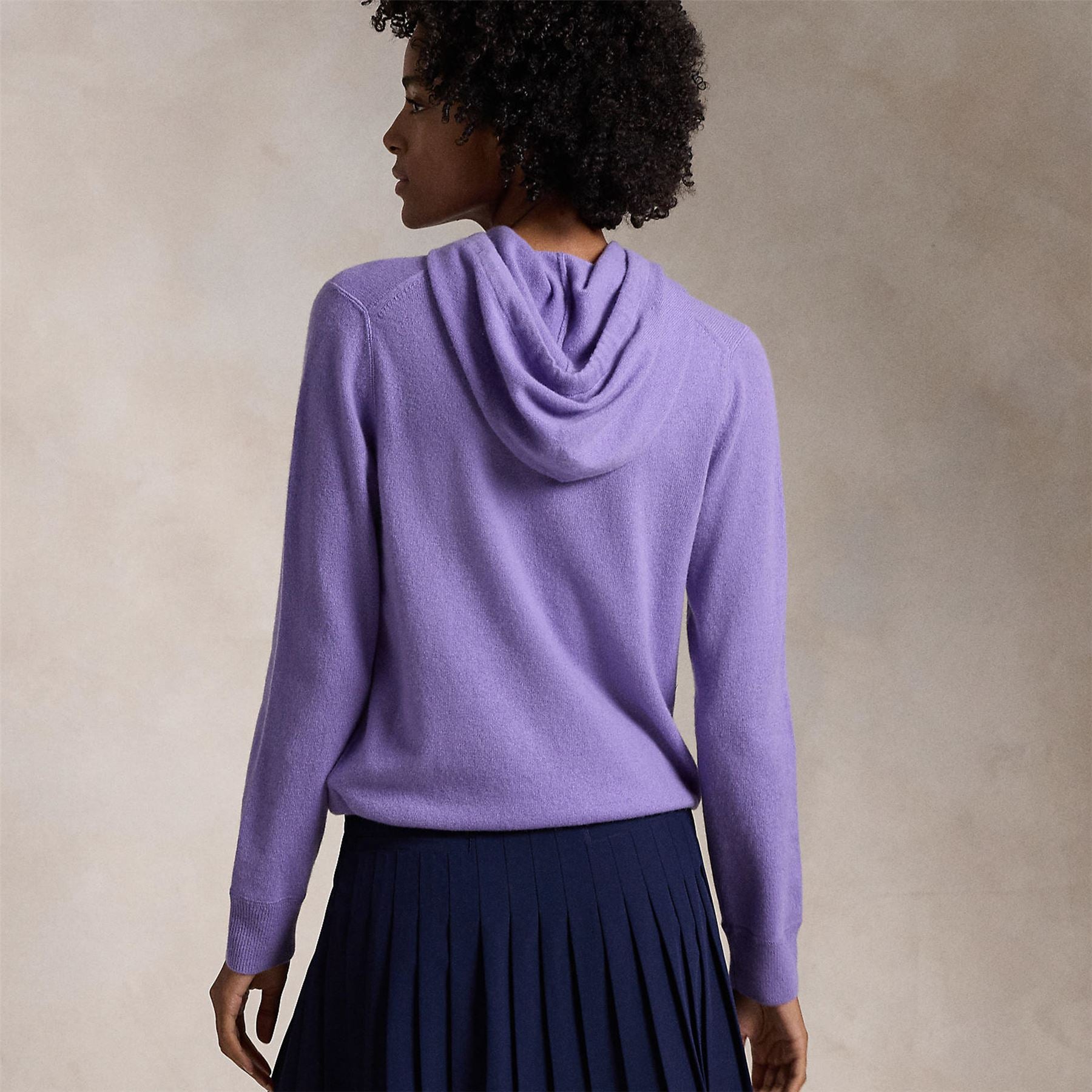 Ralph Lauren RLX Cashmere Hoodie Pure Lilac | TRENDYGOLF USA