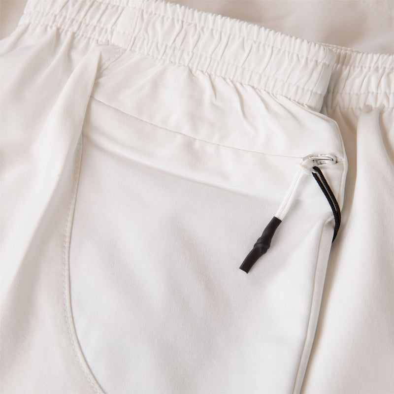 RLX Stretch Poly Active Shorts Ceramic White