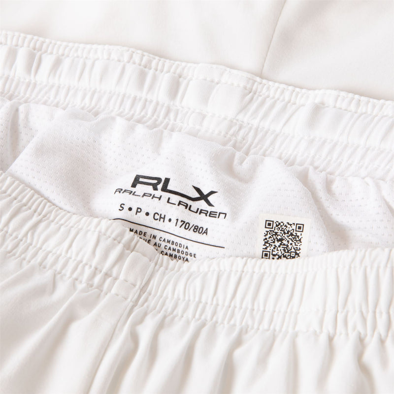 RLX Stretch Poly Active Shorts Ceramic White