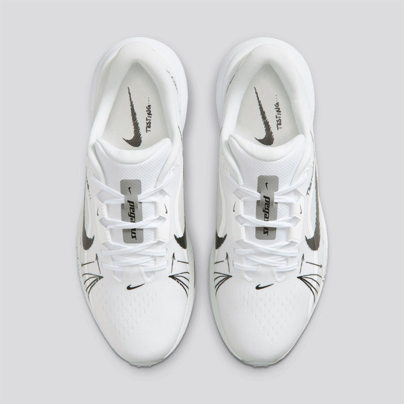 Pegasus 1 Spiked Blueprint Spiked Golf Shoes White/Black Summit/Metallic Silver