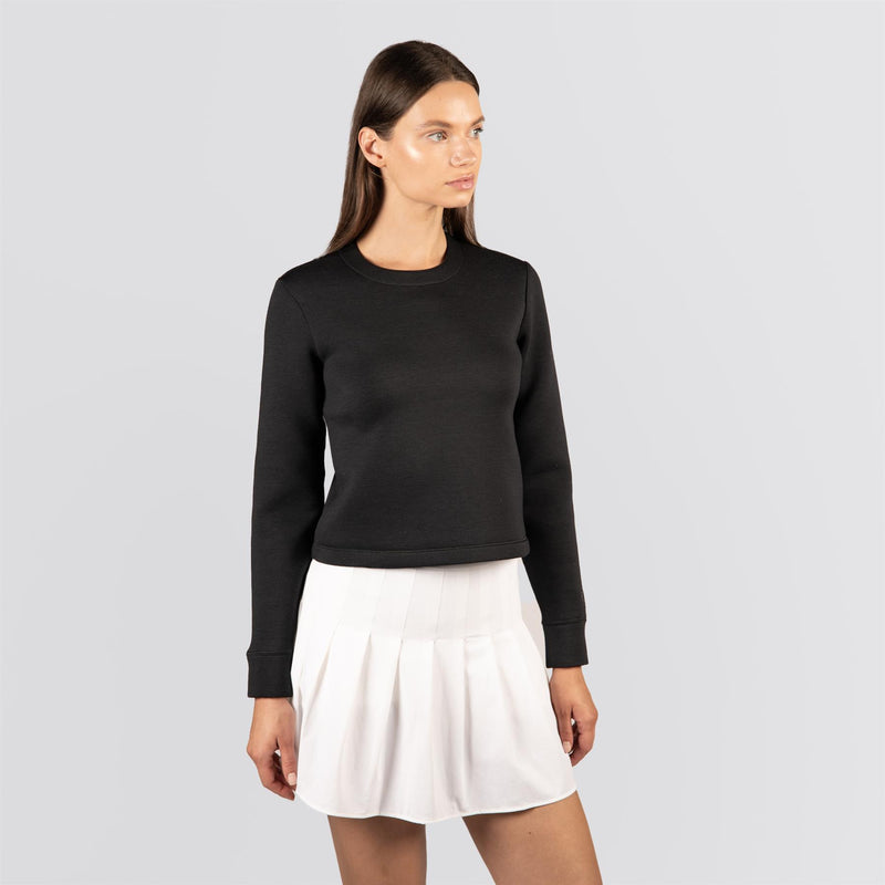 Womens Keri Crew Neck Black