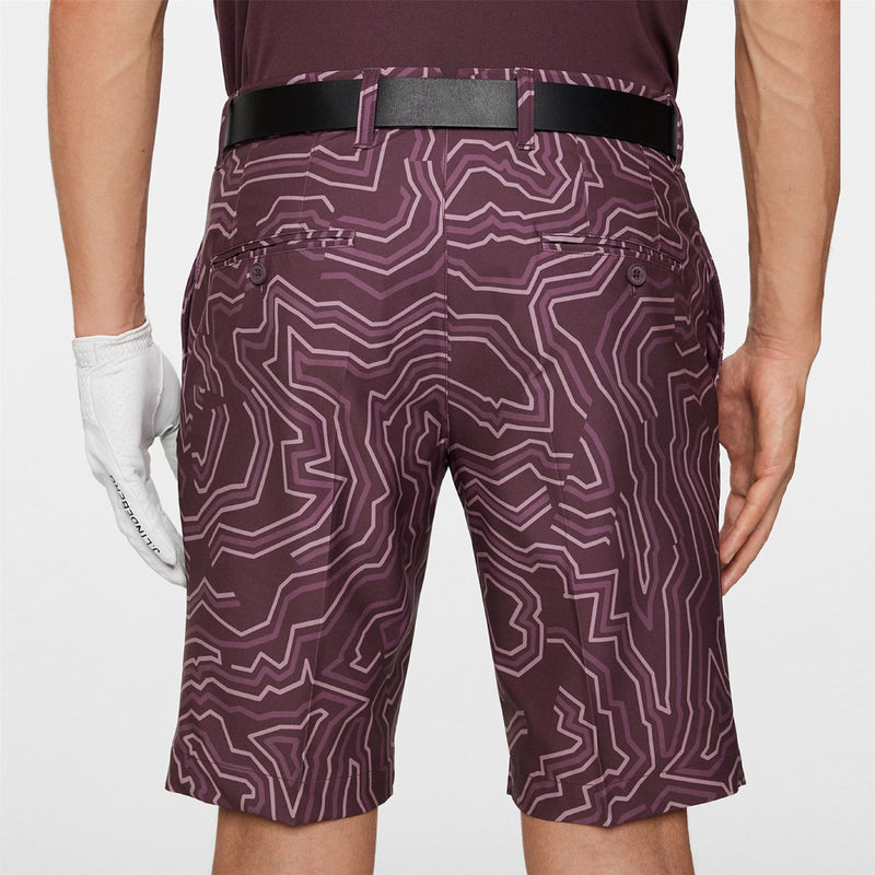 Eloy Print Shorts Topo Huckleberry