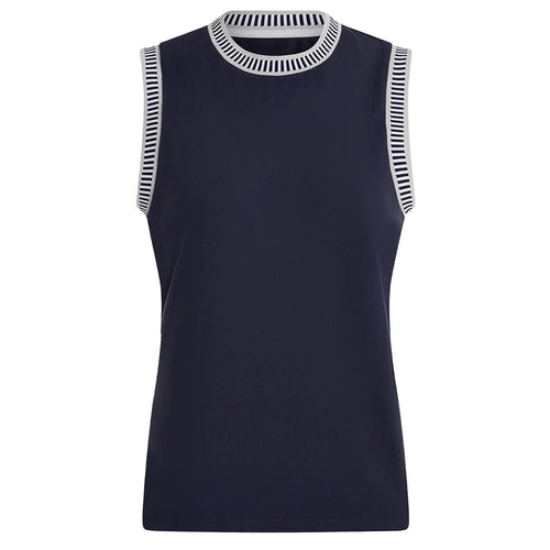 Womens Hessian Performance Tank Top Blue Nights/Pearl Blue - AW24