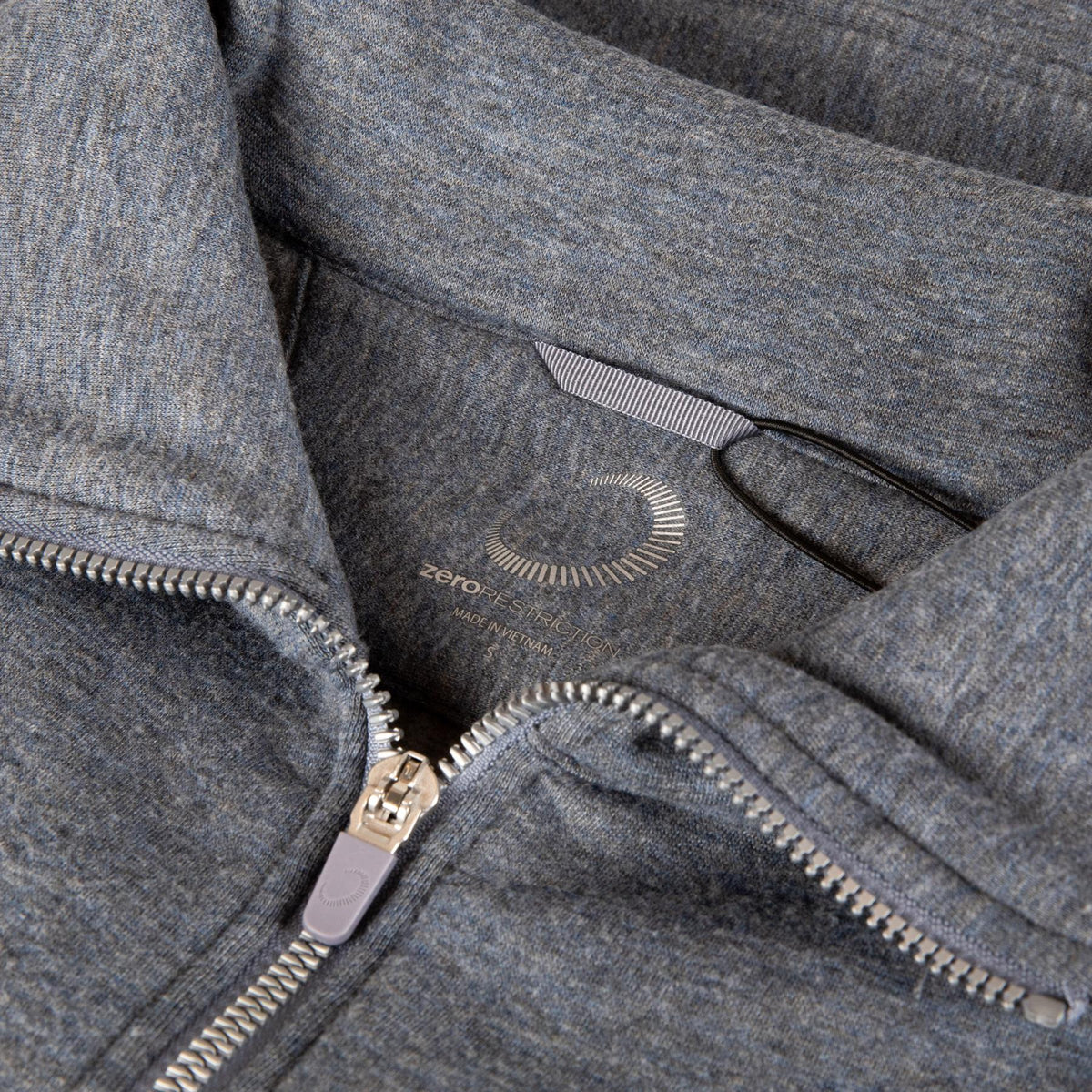 Womens Regan Zip Mock Pullover Stingray
