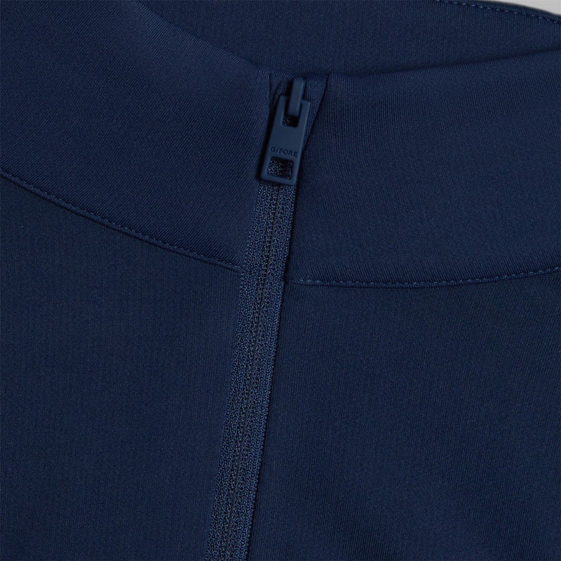 Brushed Back Tech Terry Quarter Zip Twilight