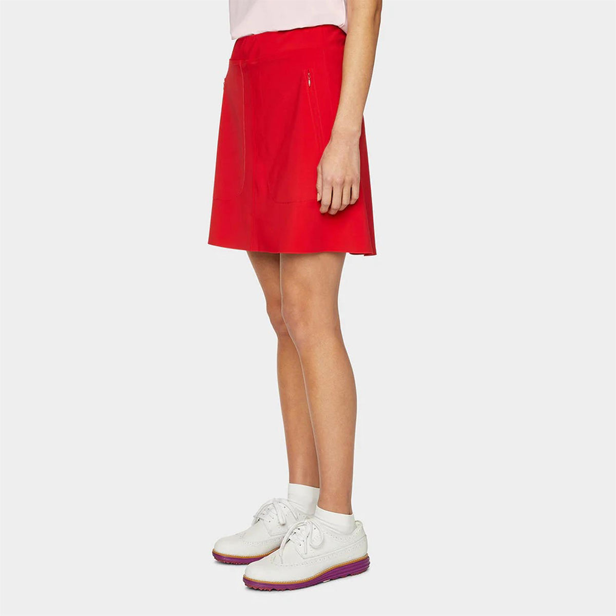 Womens Welding Skirt Red