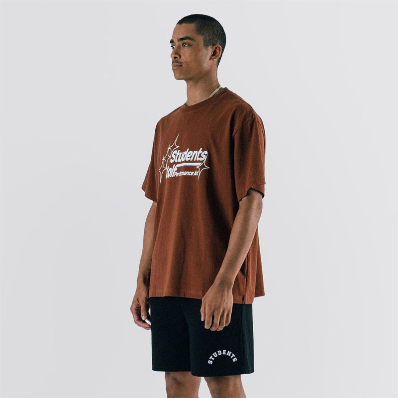 Performance Art T-Shirt Brown