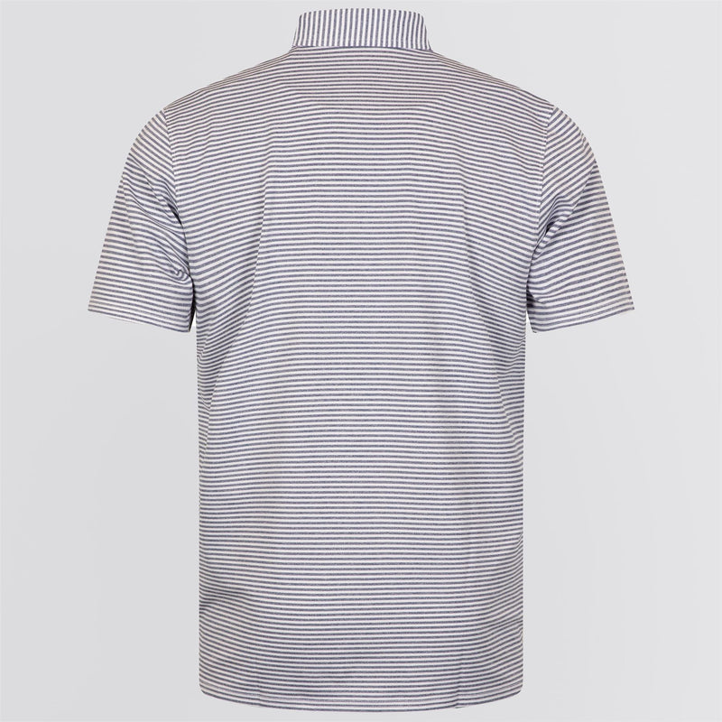 The Maxwell Polo Heathered Andover/White