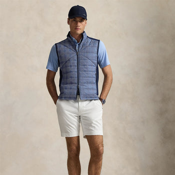 Ralph Lauren RLX Full Zip Performance Wool Vest Royal Blue