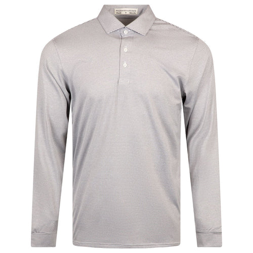 The Burke Polo Grey/White - SS25