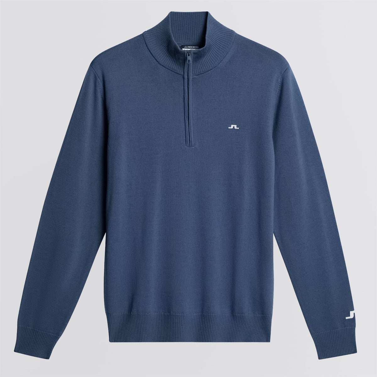 Kian Zipped Sweater Vintage Indigo