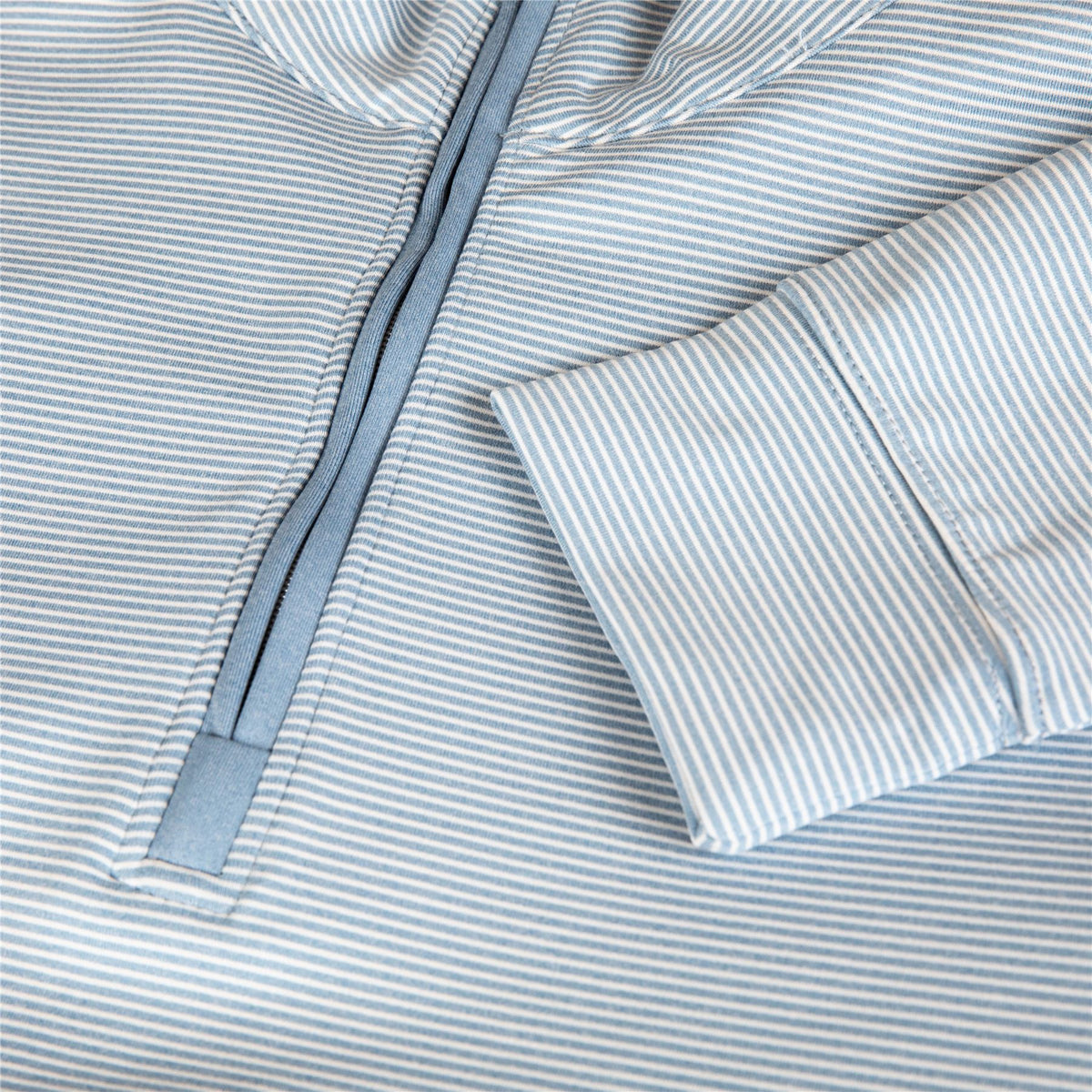 The Sherwood Pullover Mid Layer Bedford/White