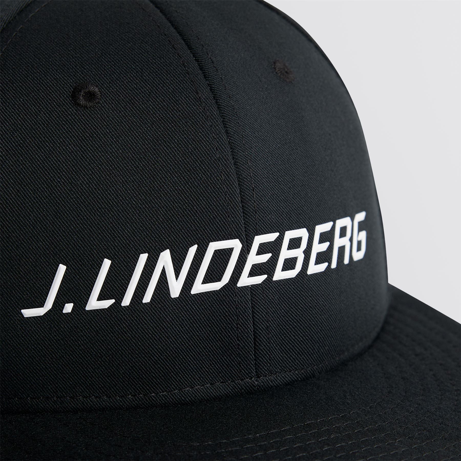 J.Lindeberg Drive Cap Black | TRENDYGOLF USA