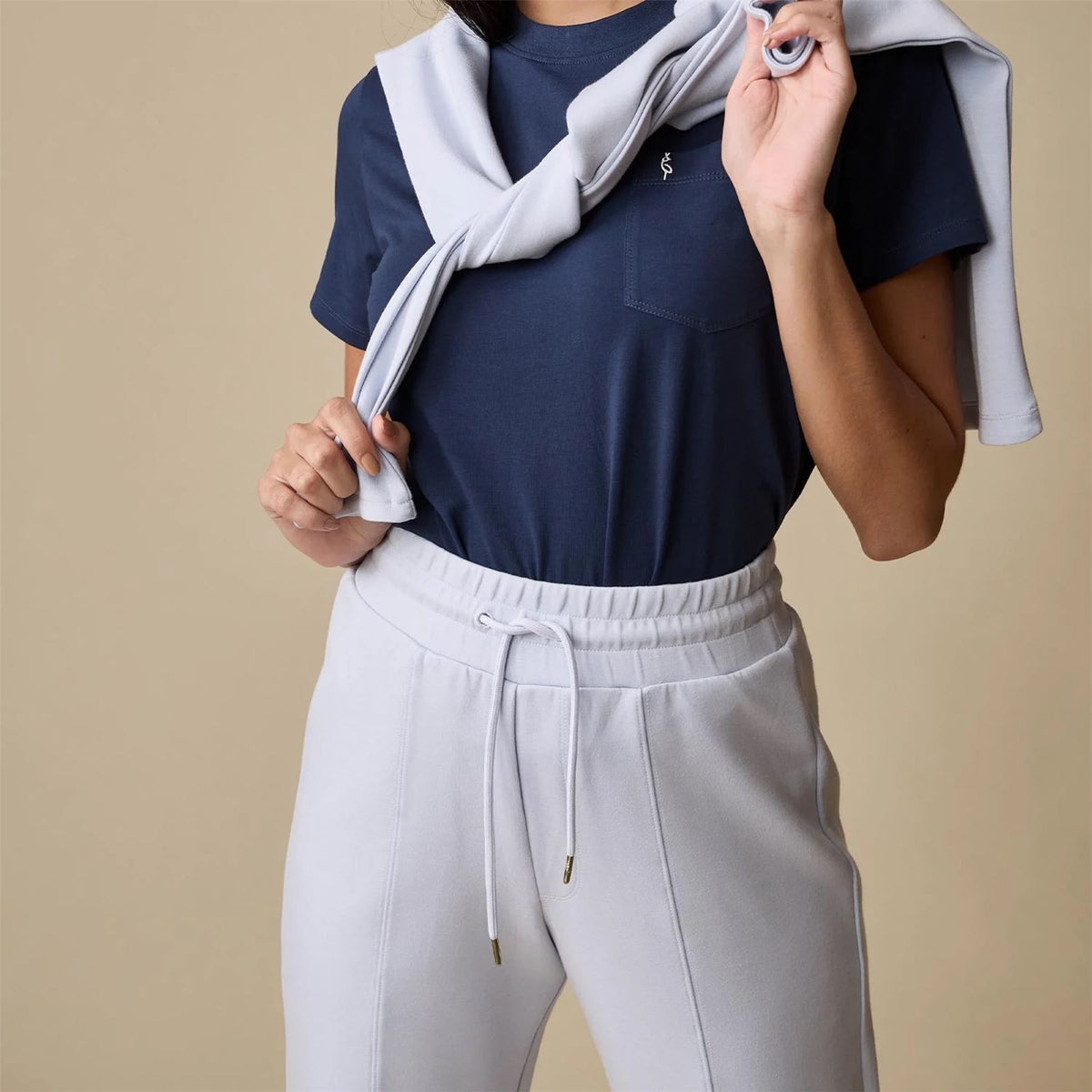 Womens Tulip Lounge Pants Periwinkle