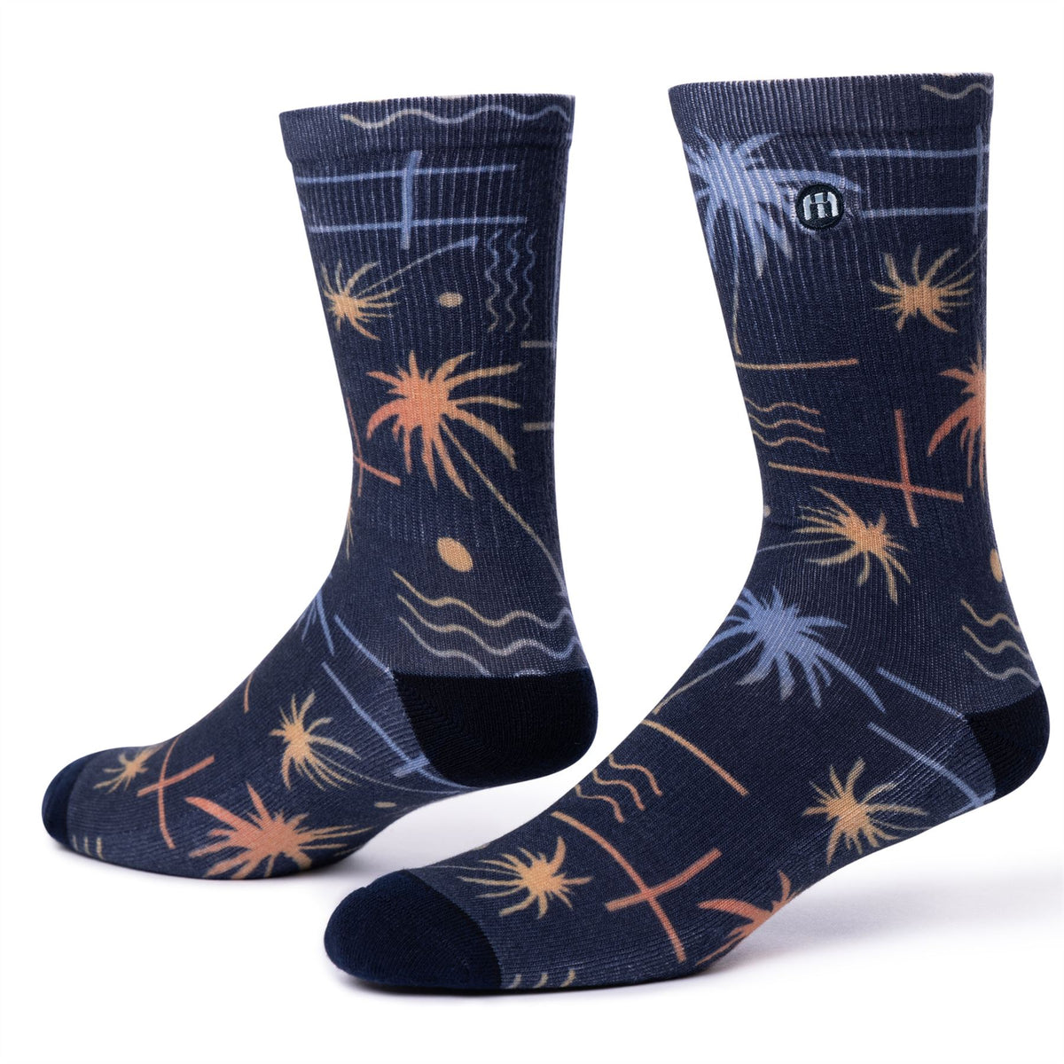 Over The Falls Socks Total Eclipse