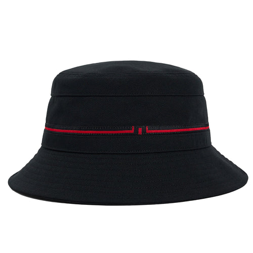 Denver Stripe Bucket Hat Black - AW23