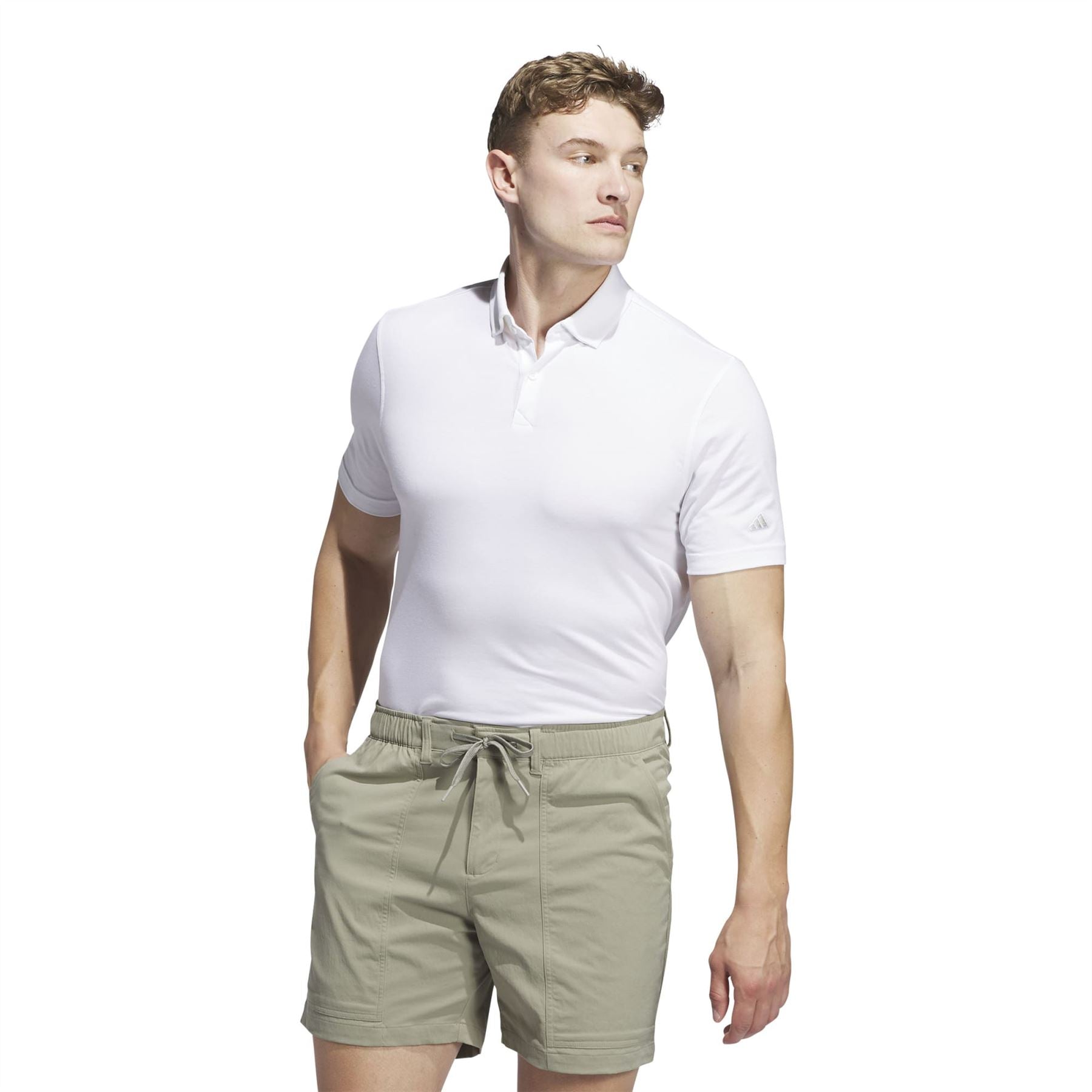Go-To Woven Shorts Silver Pebble