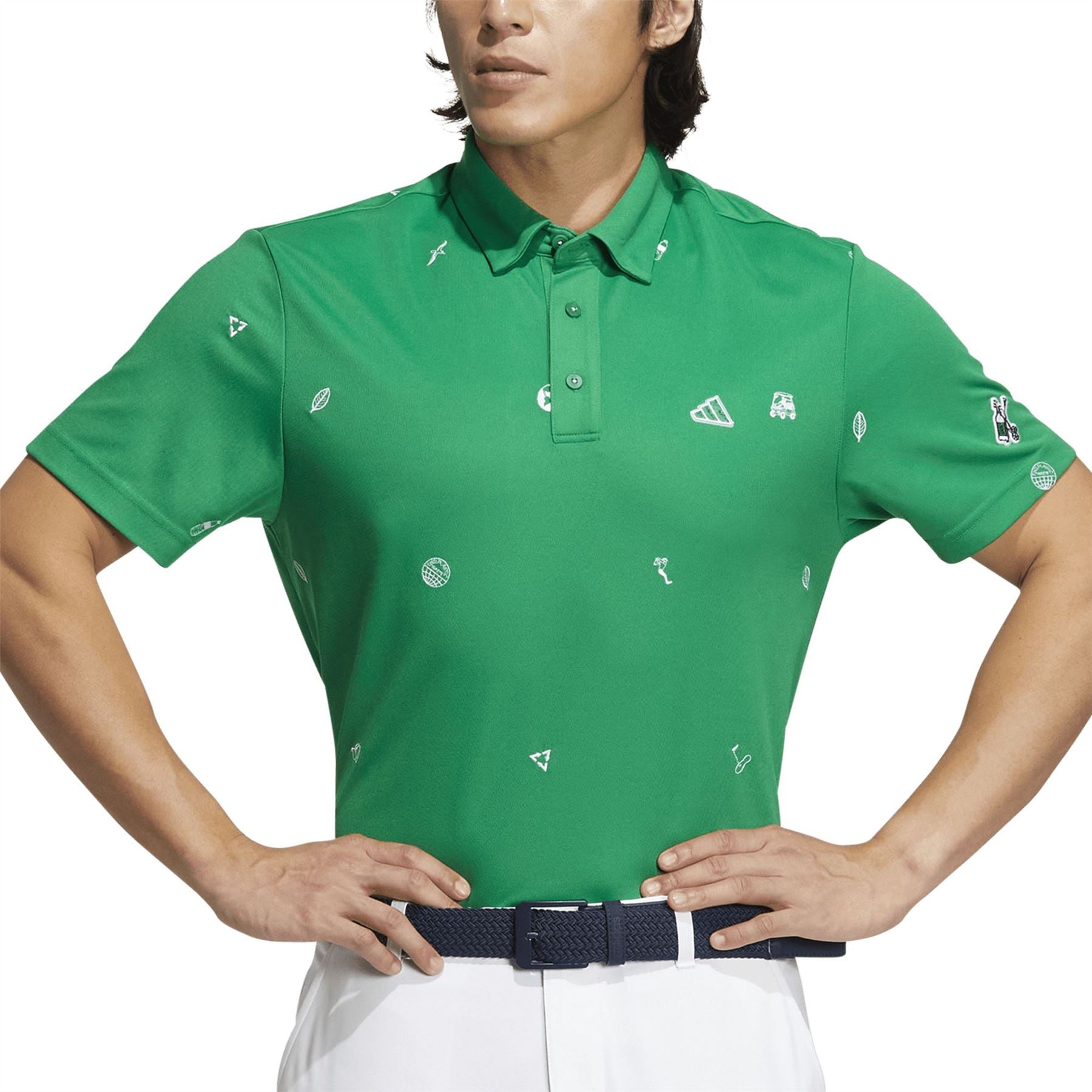 Play Green Monogram Polo Shirt