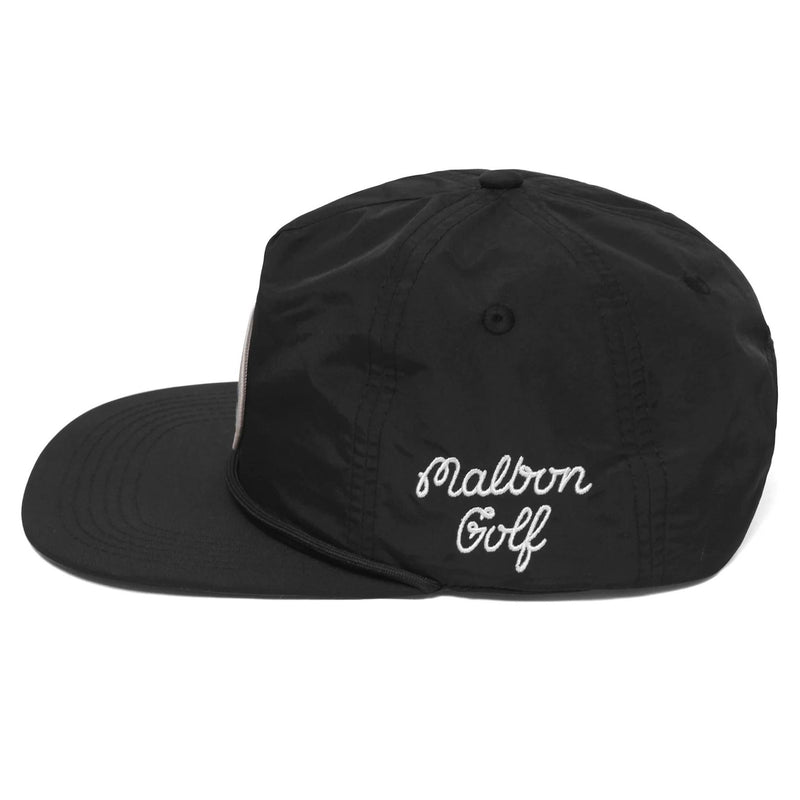 Exploration Dept. Nylon Rope Cap Black