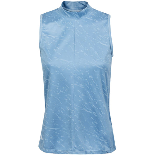 Womens PrimeBlue Sleeveless Polo Ambient Sky - AW21