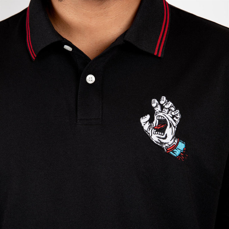 x Santa Cruz Fairway Polo Black