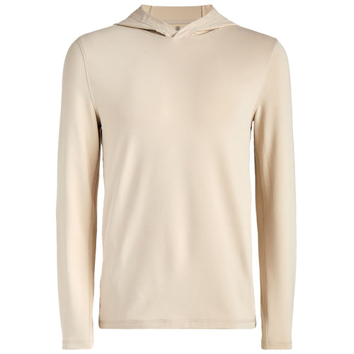 Brushed Back Tech Terry Hoodie Stone